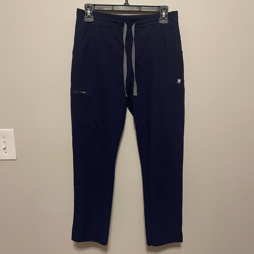 Figs Navy Blue Technical Scrubs Pants